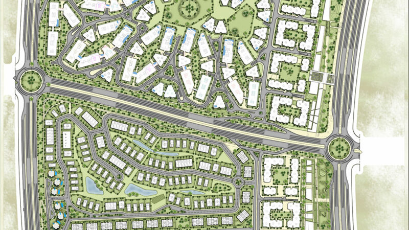 ماستر بلان كمبوند بلوم فيلد من تطوير مصر: تصميم متكامل للمرافق والوحدات السكنية في مدينة المستقبل